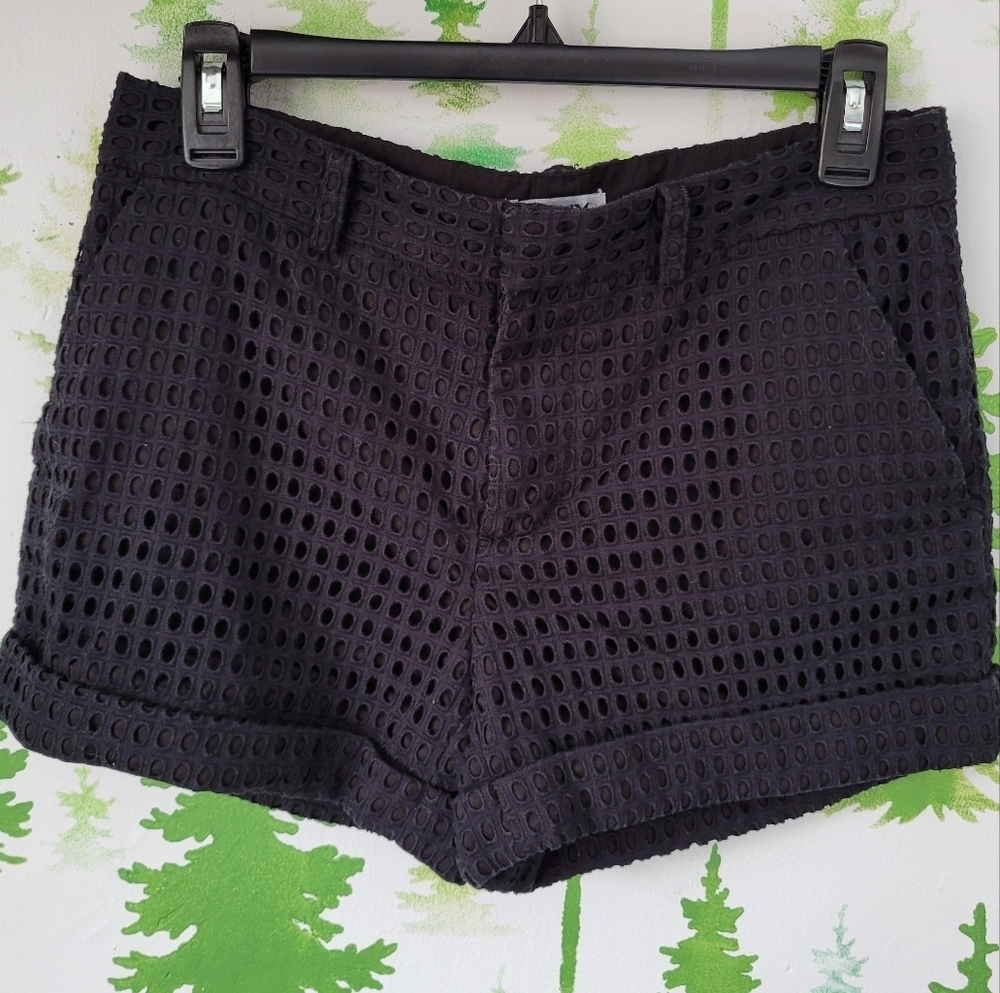 DKNY Eyelet Style Shorts.